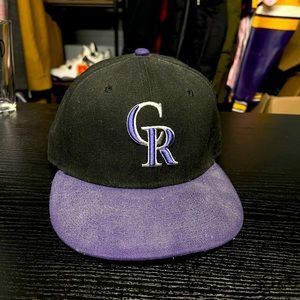 Mens Baseball hat MLB Colorado Rockies size 7 1/8